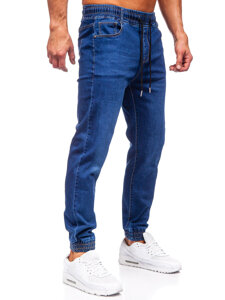 Uomo Pantaloni in jeans jogger blu scuro Bolf 8125