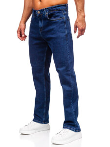 Uomo Pantaloni in jeans regular fit Blu scuro Bolf 5451