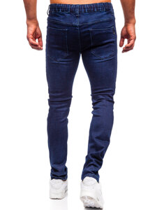 Uomo Pantaloni in jeans regular fit Blu scuro Bolf MP0100BS