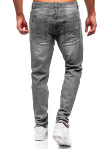 Uomo Pantaloni in jeans regular fit Grigio Bolf MP0237G