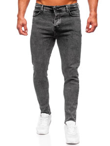 Uomo Pantaloni in jeans regular fit Nero Bolf 6028