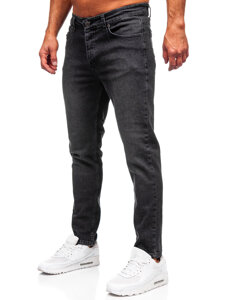 Uomo Pantaloni in jeans regular fit Nero Bolf 6644