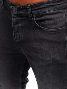 Uomo Pantaloni in jeans regular fit Nero Bolf 6644