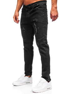 Uomo Pantaloni in jeans regular fit Nero Bolf 6855