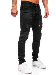 Uomo Pantaloni in jeans regular fit Nero Bolf MP0100N