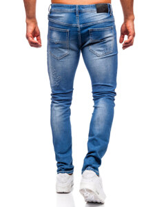 Uomo Pantaloni in jeans slim fit Blu Bolf MP0009B