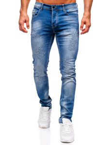 Uomo Pantaloni in jeans slim fit Blu Bolf MP0009B