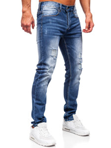 Uomo Pantaloni in jeans slim fit Blu Bolf MP0017B