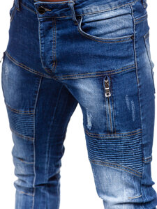 Uomo Pantaloni in jeans slim fit Blu Bolf MP0046B