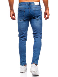 Uomo Pantaloni in jeans slim fit Blu scuro Bolf 6175