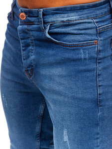 Uomo Pantaloni in jeans slim fit Blu scuro Bolf 6175