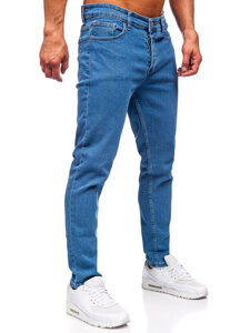 Uomo Pantaloni in jeans slim fit Blu scuro Bolf 6455