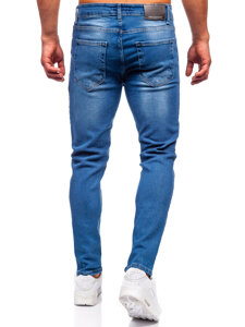 Uomo Pantaloni in jeans slim fit Blu scuro Bolf 6458