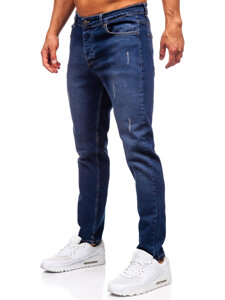 Uomo Pantaloni in jeans slim fit Blu scuro Bolf 6558-2