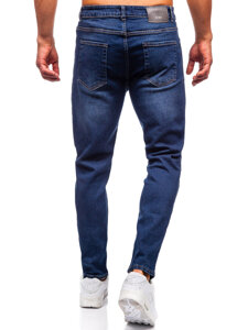 Uomo Pantaloni in jeans slim fit Blu scuro Bolf 6558-2