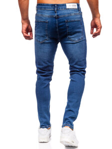 Uomo Pantaloni in jeans slim fit Blu scuro Bolf 6585