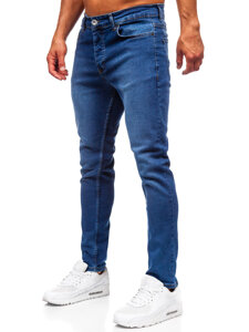 Uomo Pantaloni in jeans slim fit Blu scuro Bolf 6591