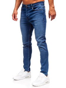 Uomo Pantaloni in jeans slim fit Blu scuro Bolf 6592