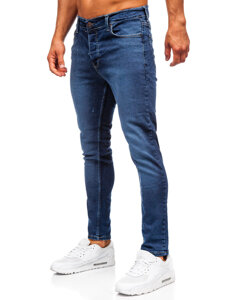 Uomo Pantaloni in jeans slim fit Blu scuro Bolf 6596