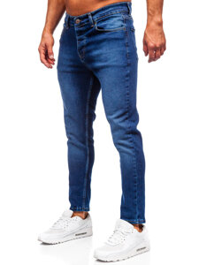 Uomo Pantaloni in jeans slim fit Blu scuro Bolf 6732