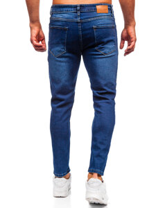 Uomo Pantaloni in jeans slim fit Blu scuro Bolf 6732