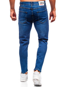 Uomo Pantaloni in jeans slim fit Blu scuro Bolf 6811