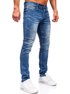 Uomo Pantaloni in jeans slim fit Blu scuro Bolf MP0082BS