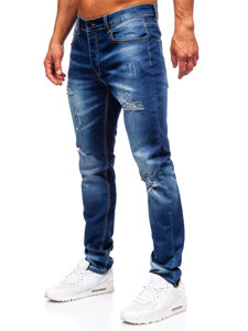 Uomo Pantaloni in jeans slim fit Blu scuro Bolf MP0170BS