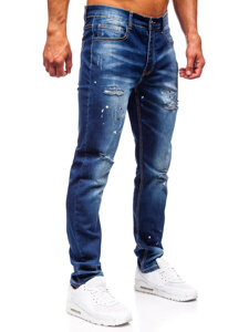 Uomo Pantaloni in jeans slim fit Blu scuro Bolf MP0170BS