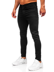 Uomo Pantaloni in jeans slim fit Nero Bolf 6100