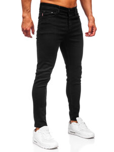 Uomo Pantaloni in jeans slim fit Nero Bolf 6100