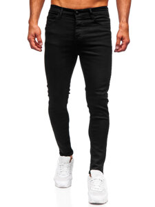 Uomo Pantaloni in jeans slim fit Nero Bolf 6103