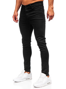 Uomo Pantaloni in jeans slim fit Nero Bolf 6103