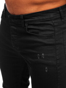 Uomo Pantaloni in jeans slim fit Nero Bolf 6382