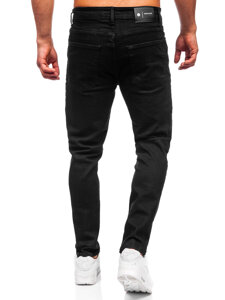 Uomo Pantaloni in jeans slim fit Nero Bolf 6495