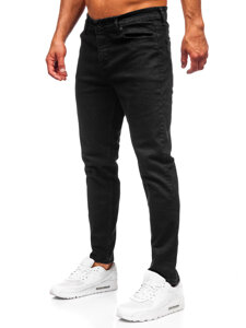 Uomo Pantaloni in jeans slim fit Nero Bolf 6522