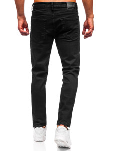 Uomo Pantaloni in jeans slim fit Nero Bolf 6522