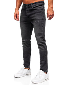 Uomo Pantaloni in jeans slim fit Nero Bolf 6645