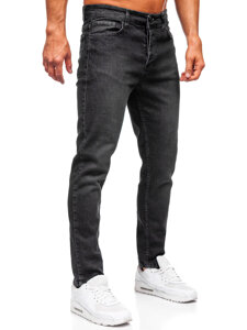 Uomo Pantaloni in jeans slim fit Nero Bolf 6648