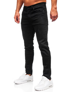 Uomo Pantaloni in jeans slim fit Nero Bolf 6675