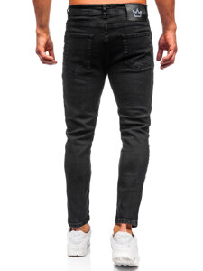 Uomo Pantaloni in jeans slim fit Nero Bolf 6853