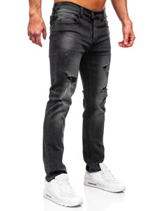 Uomo Pantaloni in jeans slim fit Nero Bolf MP0018N