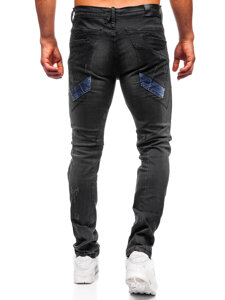 Uomo Pantaloni in jeans slim fit Nero Bolf MP0025N