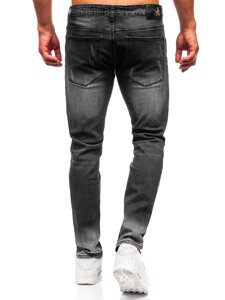 Uomo Pantaloni in jeans slim fit Nero Bolf MP0064N