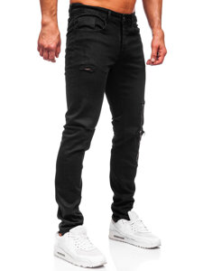 Uomo Pantaloni in jeans slim fit Nero Bolf MP0087N