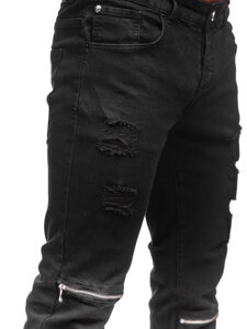 Uomo Pantaloni in jeans slim fit Nero Bolf MP0117N