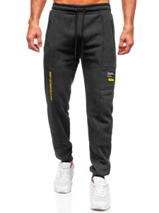 Uomo Pantaloni jogger da tuta Antracite Bolf JX6297