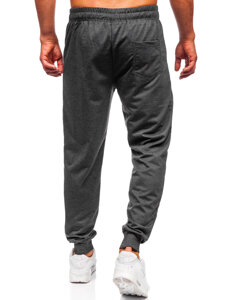 Uomo Pantaloni jogger da tuta Antracite Bolf JX6355