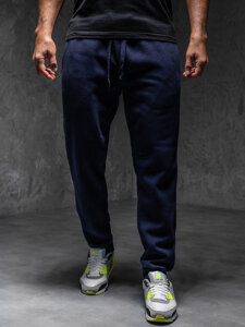 Uomo Pantaloni jogger da tuta Blu scuro Bolf MS002A1