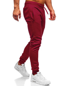 Uomo Pantaloni jogger da tuta Bordo Bolf XW01-A